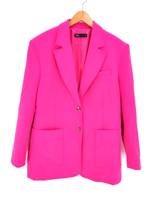ZARA(ザラ) カラー テーラードジャケット レディース  Ｓ