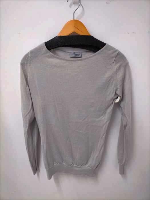 JOHN SMEDLEY(ジョンスメドレー) クルーネックウールニット レディース import：M