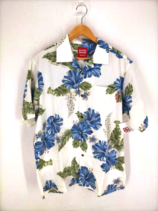 USED古着(ユーズドフルギ) {{MANGO HOUSE}} 総柄アロハシャツ メンズ JPN：XL