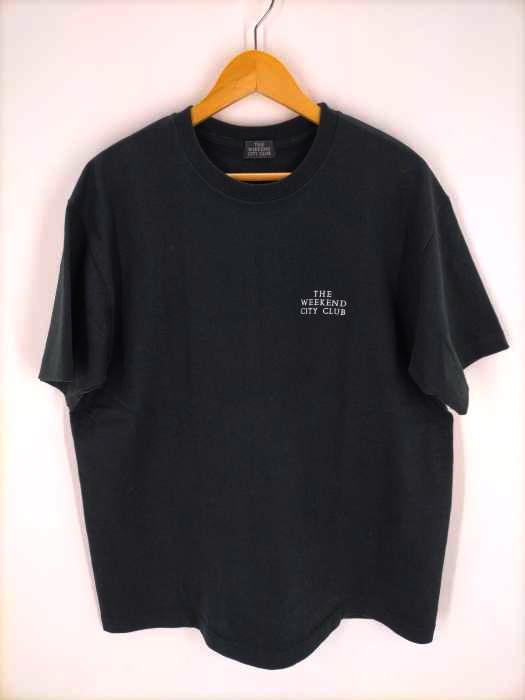 USED古着(ユーズドフルギ) ｛｛THE WEEKEND CITY CLUB ｝｝ Embroidery T-shrt メンズ FREE