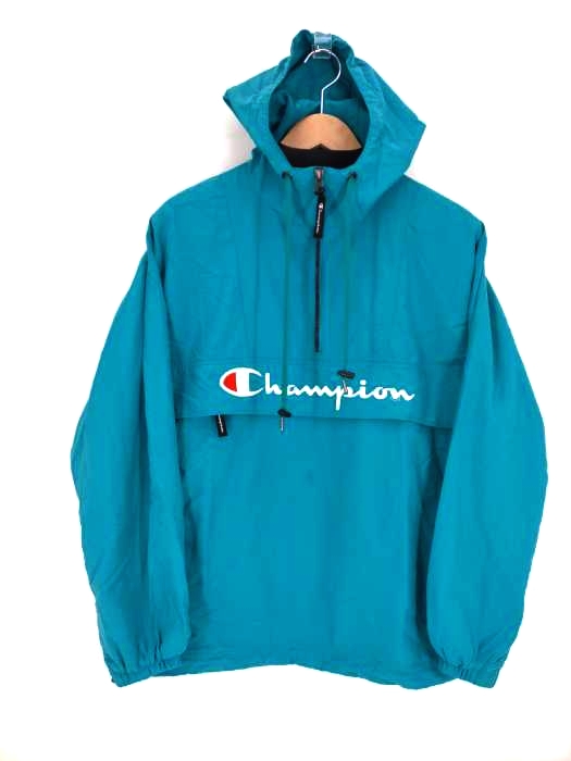 チャンピオン Champion ロゴ刺繍 アノラックパーカー メンズ JPN：M