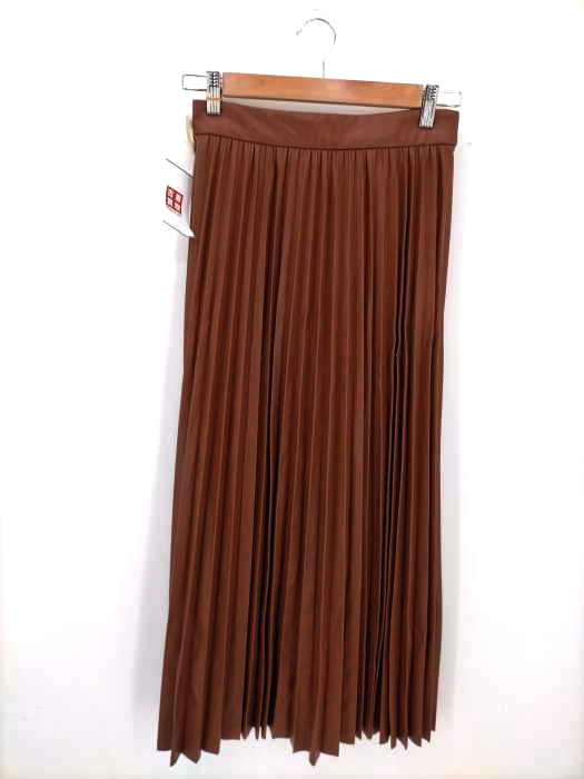クラネ CLANE ACCORDION PLEAT LEATHER SKIRT レディース JPN：1