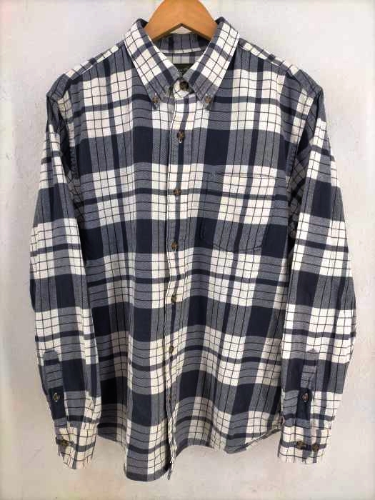 Eddie Bauer(エディーバウアー) チェック柄コットンボタンダウンシャツ メンズ JPN：M