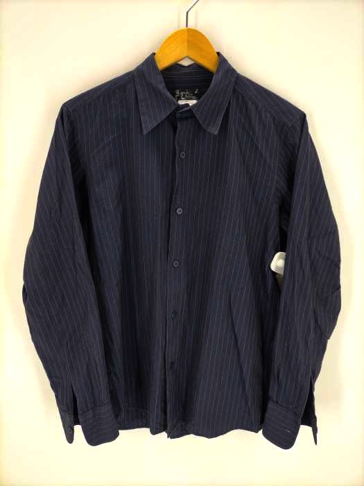 アニエスベーオム Agnes b.homme コットンストライプシャツ メンズ  40