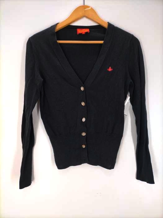 ヴィヴィアンウエストウッドレッドレーベル Vivienne Westwood RED LABEL オーブ刺しゅう コットンカーディガン レディース  2