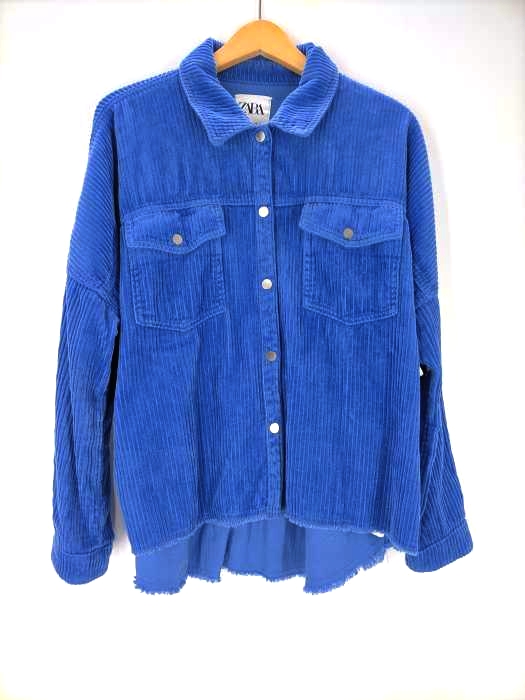 ザラ ZARA コーデュロイジャケット レディース import：M