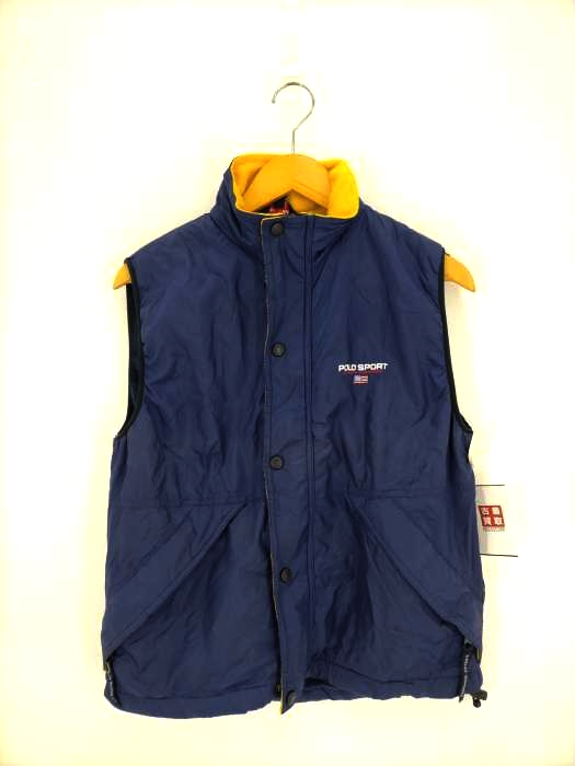 ポロスポーツラルフローレン POLO SPORT RALPH LAUREN フリースナイロンベスト メンズ import：S
