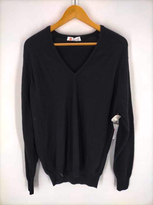 ユーズドフルギ USED古着 OLD BYFORD ウール100Vネックニット メンズ JPN：46
