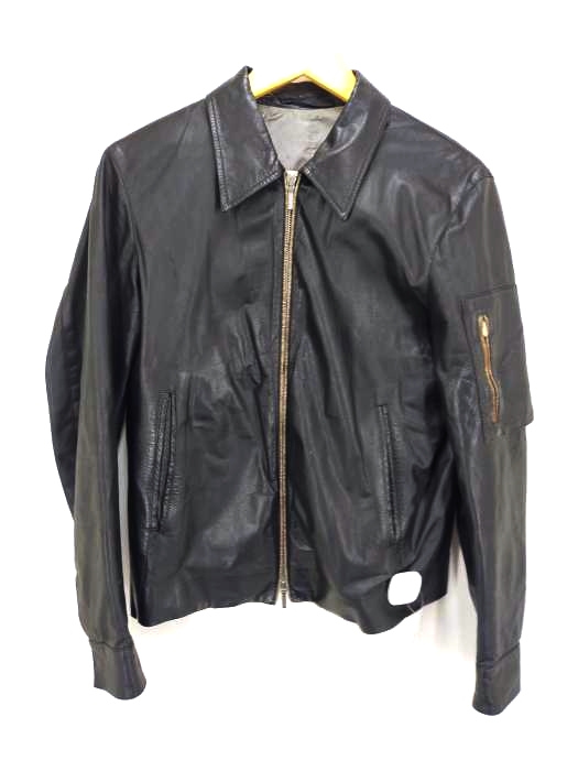 ジルサンダー JILSANDER レザージップアップジャケット メンズ JPN：44