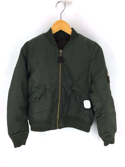 FREAKS STORE(フリークスストア) フェイクファー リバーシブルMA-1 レディース アウター ジャケット