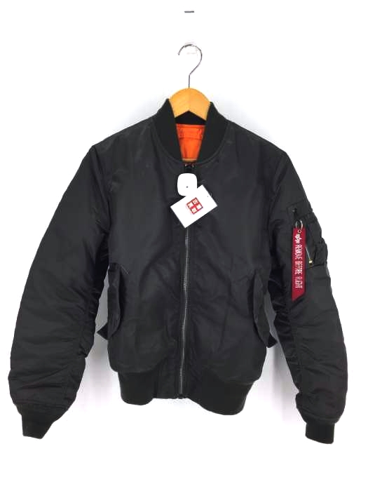 ALPHA INDUSTRIES(アルファインダストリーズ) リバーシブルフライトジャケット MA-1 メンズ JPN:S