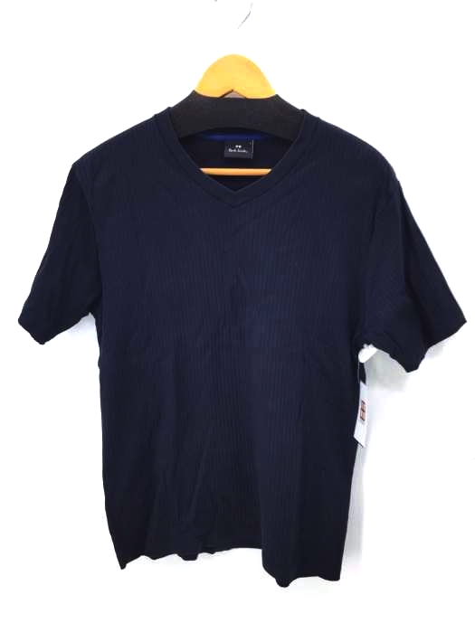 PS Paul Smith(ピーエスポールスミス) リブVネックTシャツ メンズ トップス Tシャツ・カットソー