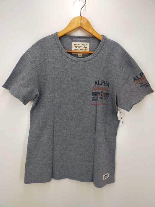 ALPHA INDUSTRIES(アルファインダストリーズ) プリントTシャツ メンズ JPN：L