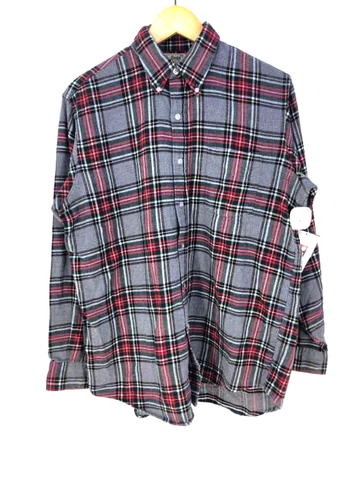 L.L.Bean(エルエルビーン) チェック柄ボタンダウンネルシャツ メンズ JPN：M