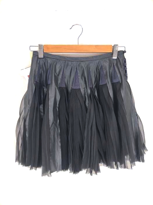 Sacai(サカイ) ナイロン混プリーツスカート レディース JPN：1