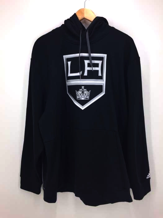 adidas(アディダス) NHL LA キングス パーカー アイスホッケー メンズ JPN：XXL