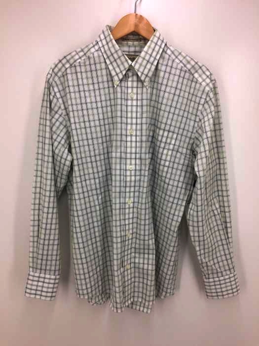 Eddie Bauer(エディーバウアー) WRINKLE RESISTANT チェック ボタンダウンシャツ メンズ JPN：M
