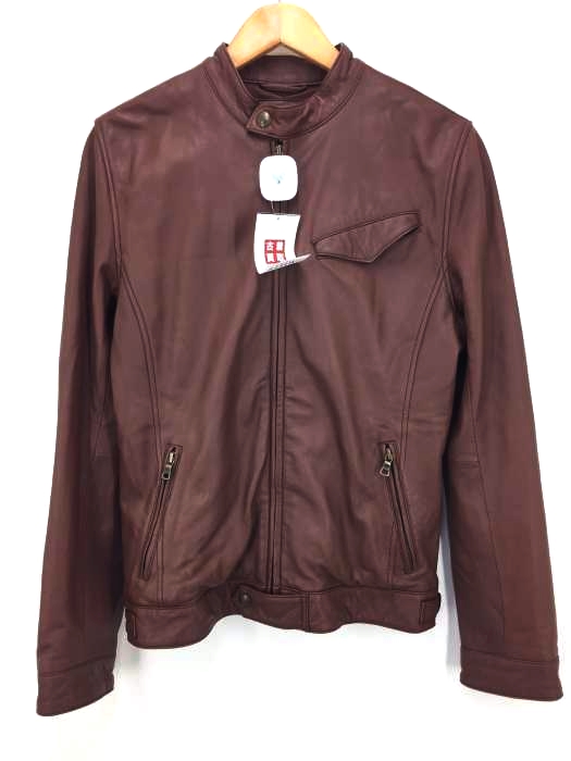 URBAN RESEARCH(アーバンリサーチ) ラムレザーシングルライダースジャケット メンズ JPN：L