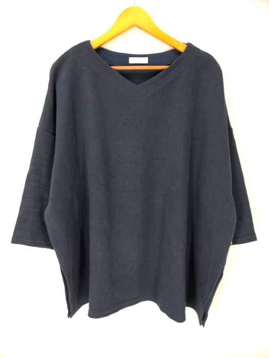 ビューティーアンドユースユナイテッドアローズ BEAUTY & YOUTH UNITED ARROWS サイドスリットVネックポンチョカットソー レディース ONE SIZE