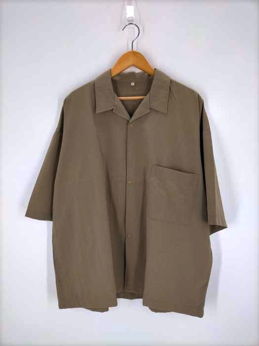 MUJI labo(ムジラボ) オープンカラー半袖シャツ メンズ JPN:M