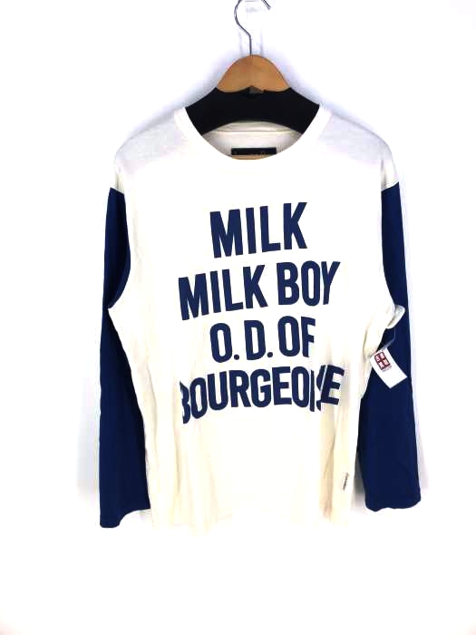 MILKBOY(ミルクボーイ) 20SS 3BRAND L.S. TEE メンズ  FREE