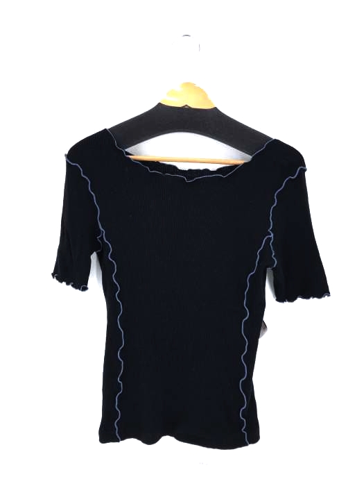Ray BEAMS(レイビームス) テレコ配色メローハーフスリーブTシャツ レディース 表記無