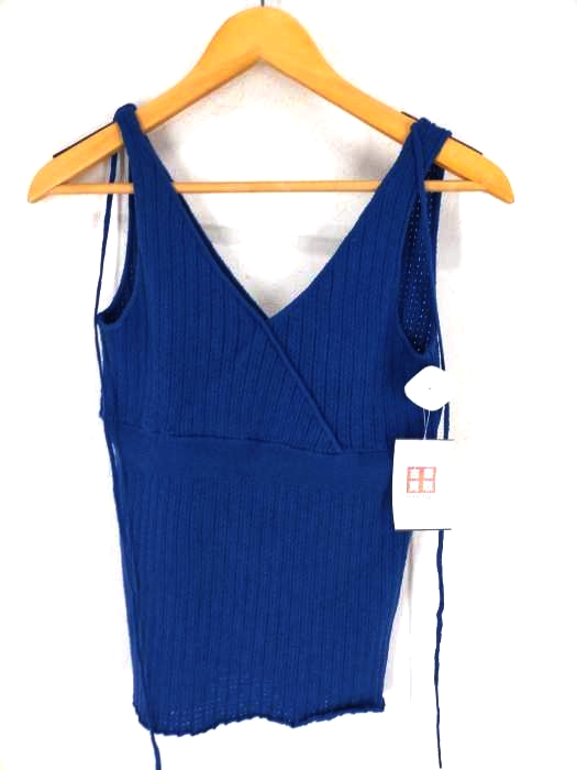 moussy(マウジー) V NECK KNIT TANK レディース FREE