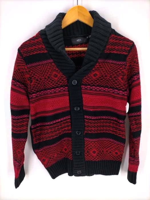 AZUL by moussy(アズールバイマウジー) NATIVE SHAWL CARDIGAN メンズ  S