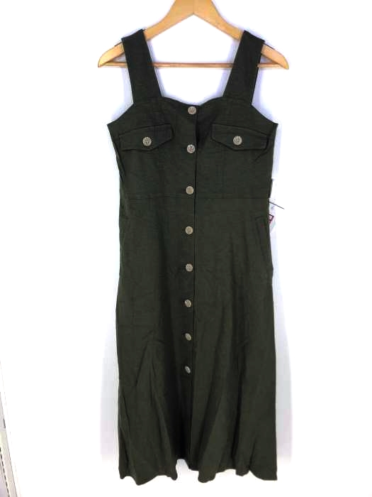 moussy(マウジー) BUTTON UP WAIST TIE DRESS レディース  1