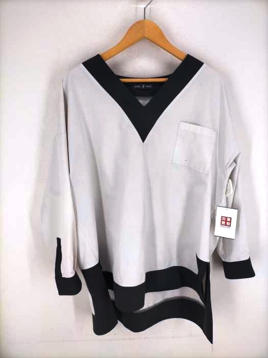 NO ID.BLACK(ノーアイディー ブラック) クレリックプルオーバーSH メンズ ONE SIZE