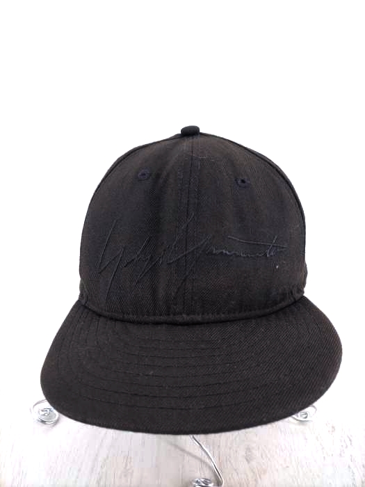Yohji Yamamoto POUR HOMME(ヨウジヤマモトプールオム) ロゴ刺繍キャップ メンズ  59.6cm