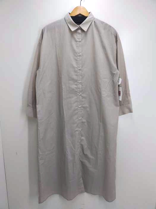 ITEMS URBAN RESEARCH(アイテムズ アーバンリサーチ) UR TECH Smart Linen Touch』リネンシャツワンピース レディース FREE