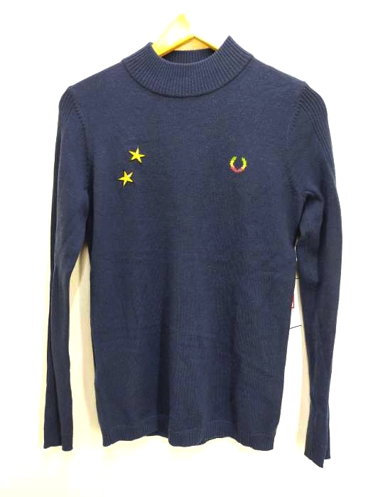 FRED PERRY(フレッドペリー) スターパッチ ニットセーター