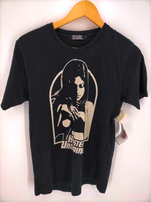HYSTERIC GLAMOUR(ヒステリックグラマー) ガールプリント バックロゴ S/S TEE レディース JPN：S