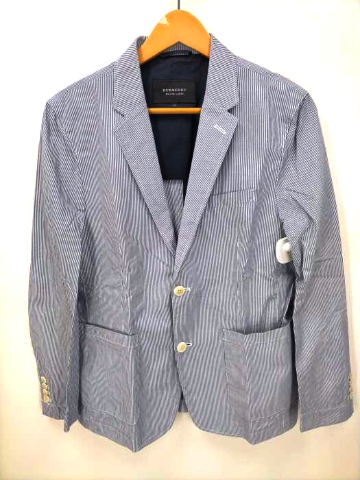 BURBERRY BLACK LABEL(バーバリーブラックレーベル) ブレザー ジャケット ストライプ 2B メンズ  M