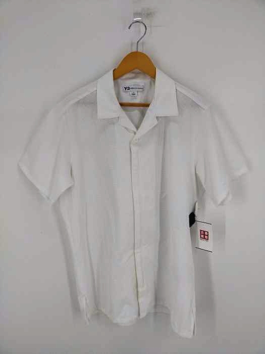 ワイスリー Y-3 Swim Resort Short-Sleeve Shirt ジップ オープンカラーシャツ メンズ JPN：L
