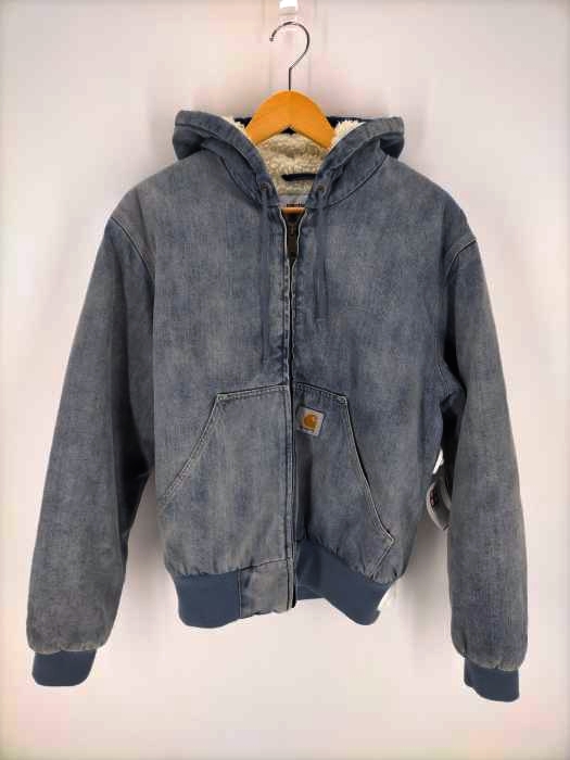カーハート Carhartt OG ACTIVE JACKET デニム地 裏ボアジャケット レディース JPN：XS