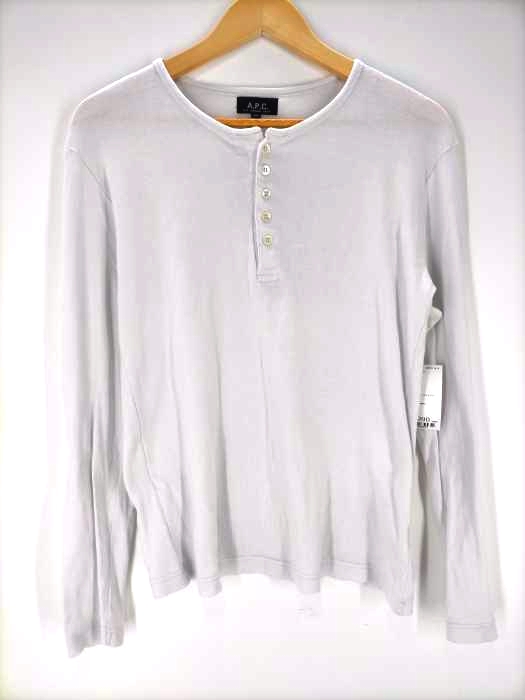アーペーセー A.P.C. ヘンリーネックロングT メンズ import：XS