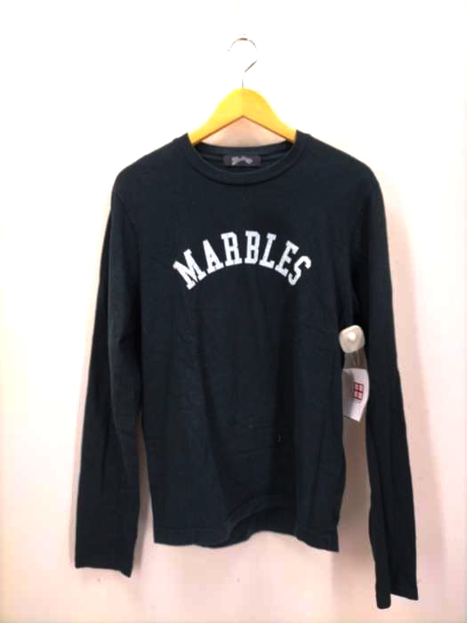 マーブルズアンドコー MARBLES＆CO アーチロゴプリント L/S Tシャツ メンズ JPN：L
