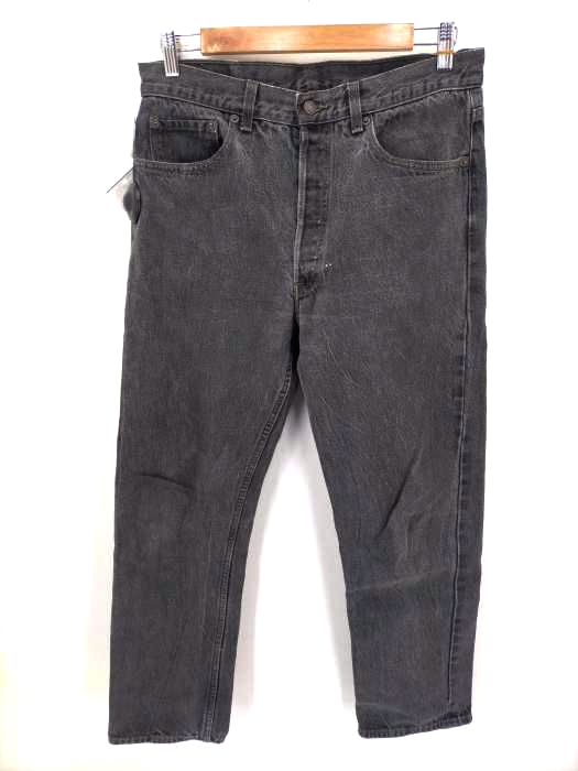 リーバイス Levis 90年製 MADE IN USA 後染め501 ブラックデニム メンズ  W34