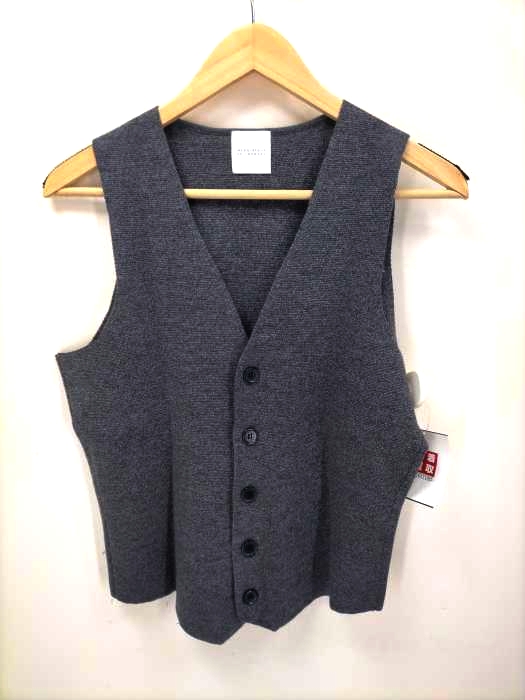 マッキントッシュフィロソフィー MACKINTOSH PHILOSOPHY ファインウール ニットベスト メンズ 38