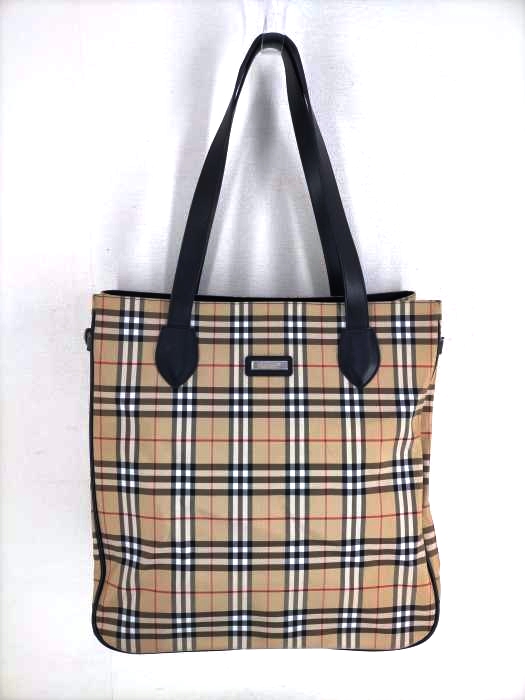 バーバリーズブルーレーベル BURBERRYS BLUE LABEL ノバチェック トートバッグ レディース  表記無