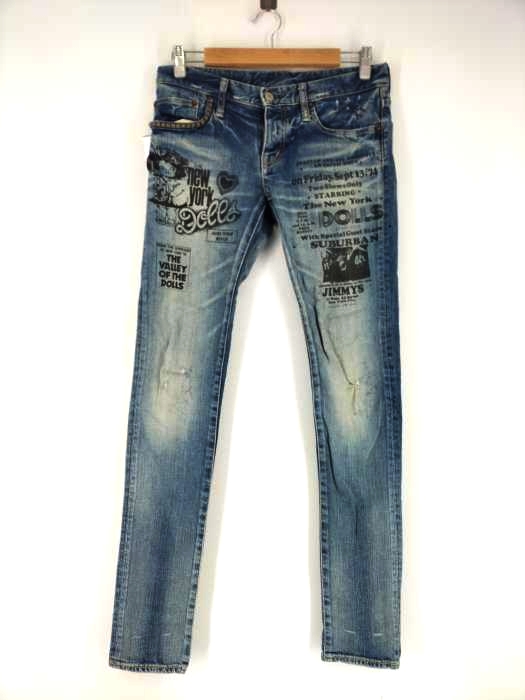ヒステリックグラマー HYSTERIC GLAMOUR DOLLS デニムパンツ レディース  XS