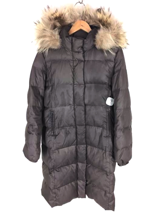 FACADE GREEN UNITED ARROWS green label relaxing(ファサードグリーンユナイテッドアローズグリーンレーベルリラクシング) ファー付きダウンコート レディース JPN：40