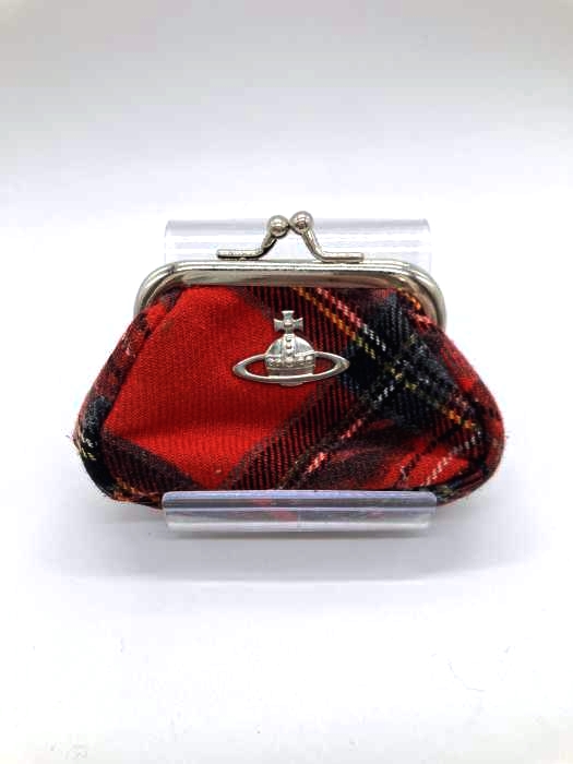 Vivienne Westwood(ヴィヴィアンウエストウッド) がま口 コインケース チェック柄 レディース 財布・ケース コインケース