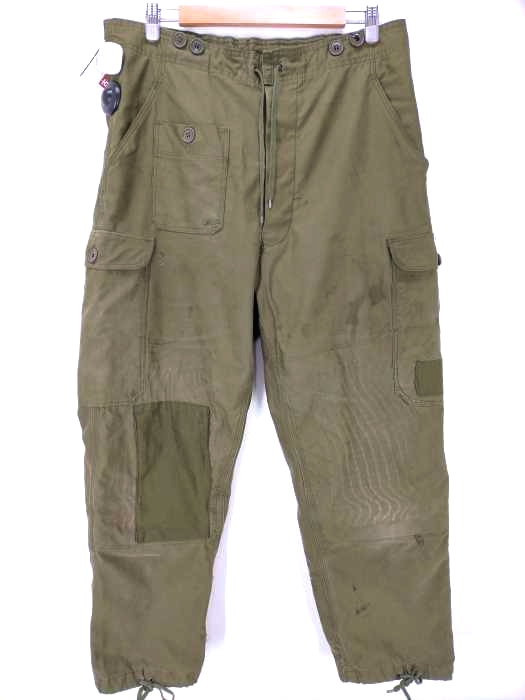 USED古着(ユーズドフルギ) 70S デンマーク軍 M-71フィールドパンツ Danish ARMY Combat PANTS メンズ 表記無