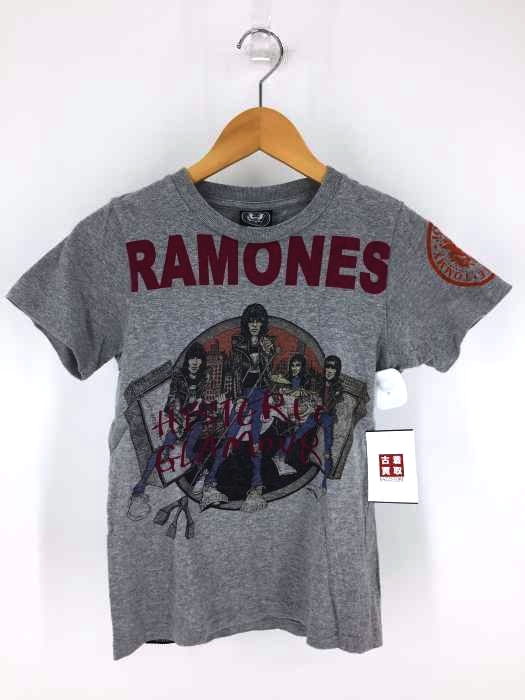 HYSTERIC GLAMOUR(ヒステリックグラマー) RAMONES プリント Tシャツ メンズ FREE