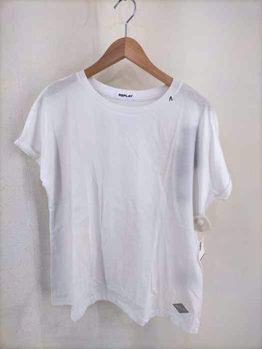 REPLAY(リプレイ) ワンポイントクルーネックTシャツ レディース  XXS