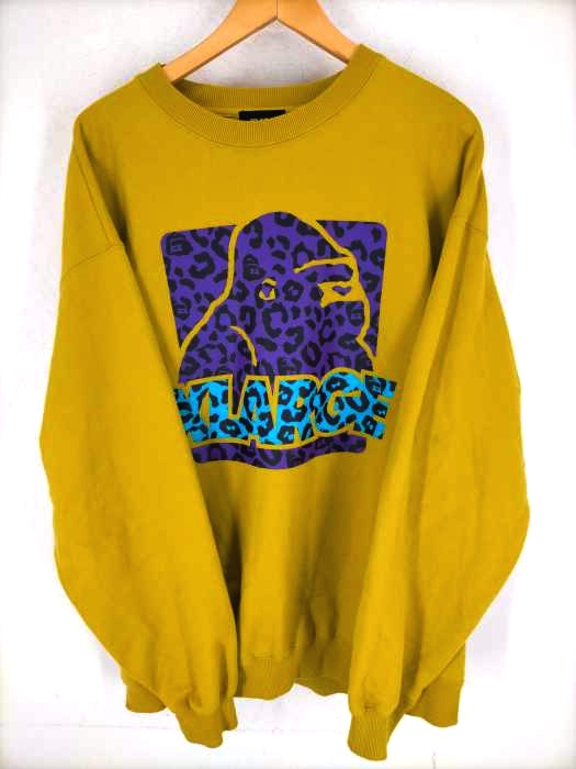 XLARGE(エクストララージ) LEOPARD OG CREWNECK SWEAT メンズ JPN:XL