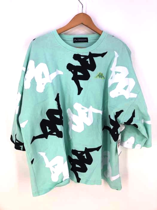 Kappa(カッパ) ワンポイント刺繍 エンブレムプリント クルーネックカットソー メンズ JPN：XL
